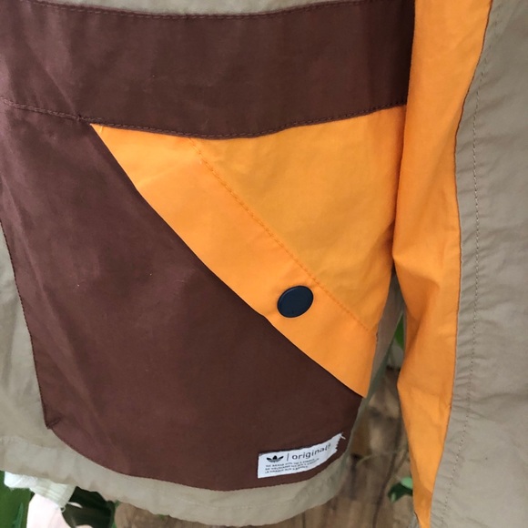 ADIDAS ORIGINALS MEN’s COLOR BLOCK WINDBREAKER/JACKET Size Men’s Small - Picture 8 of 14
